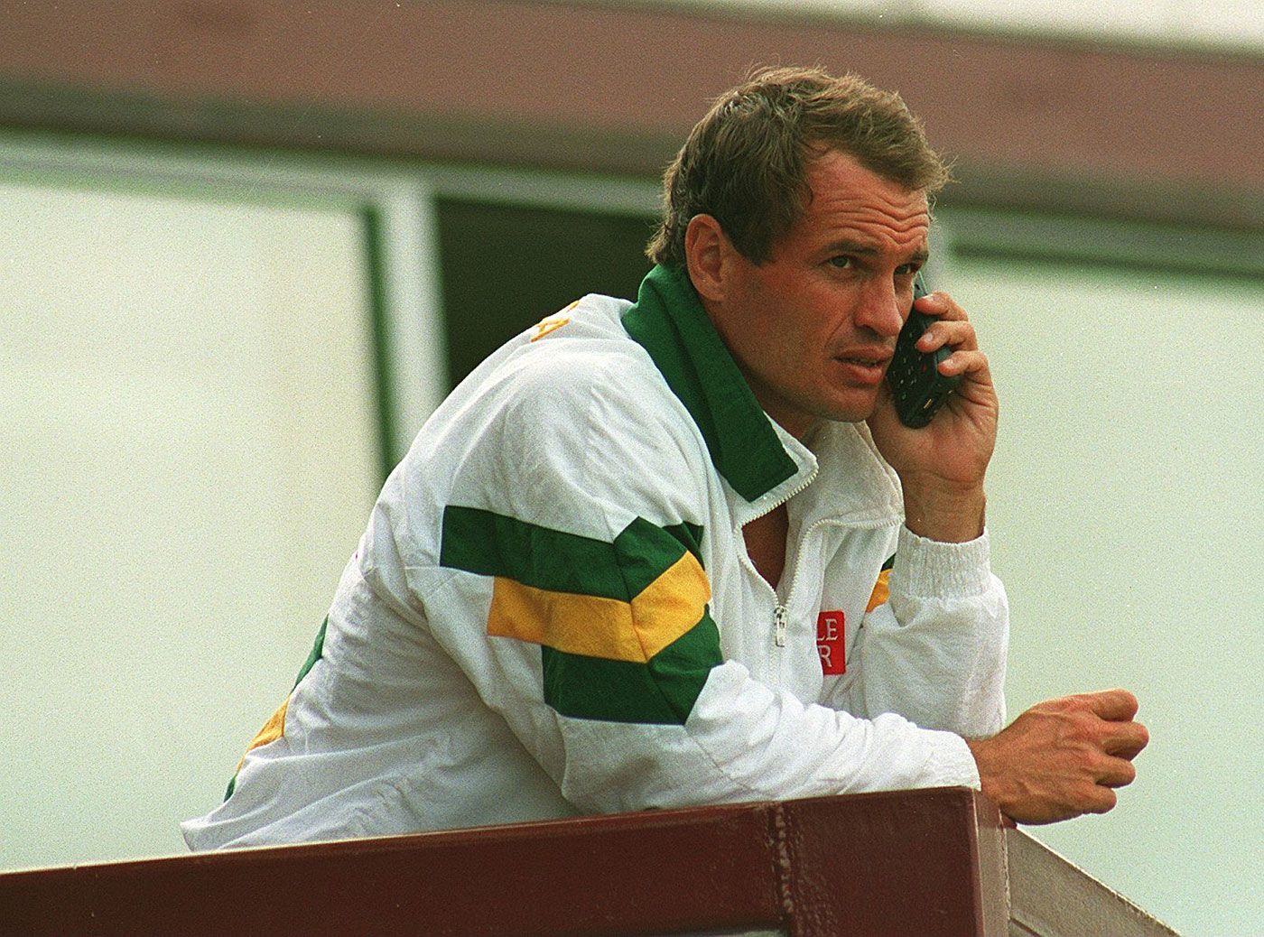 Kepler Wessels on the phone
