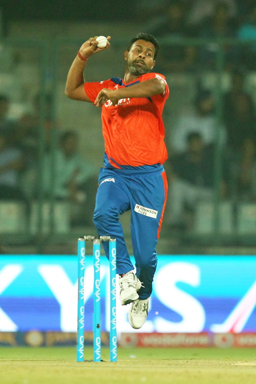 Praveen Kumar conceded just 13 runs in four overs