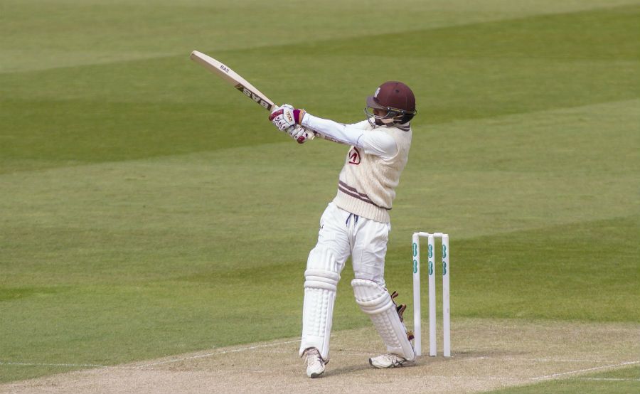 Arun Harinath made a fifty before lunch