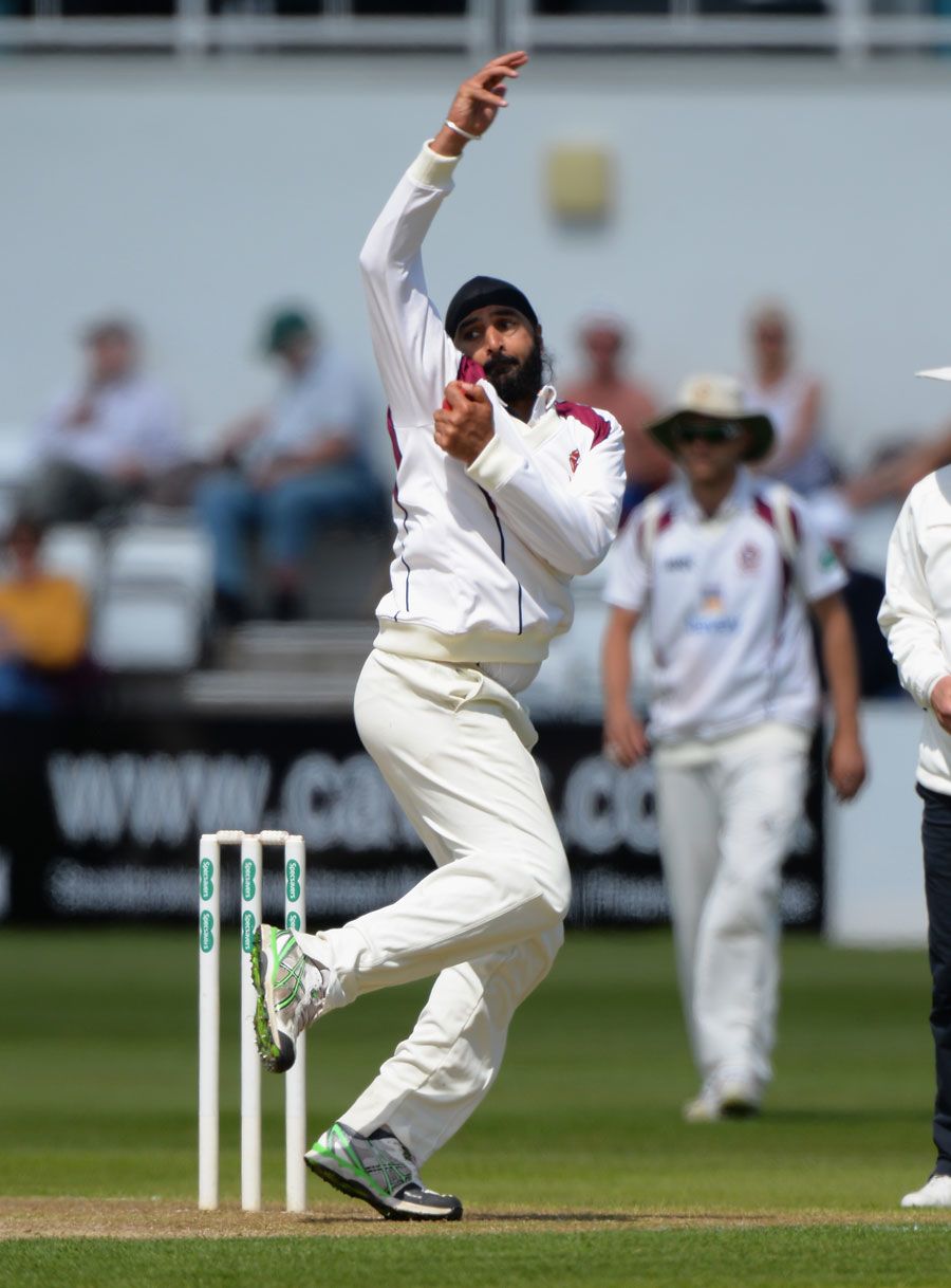 Monty Panesar made his long-awaited Northamptonshire comeback
