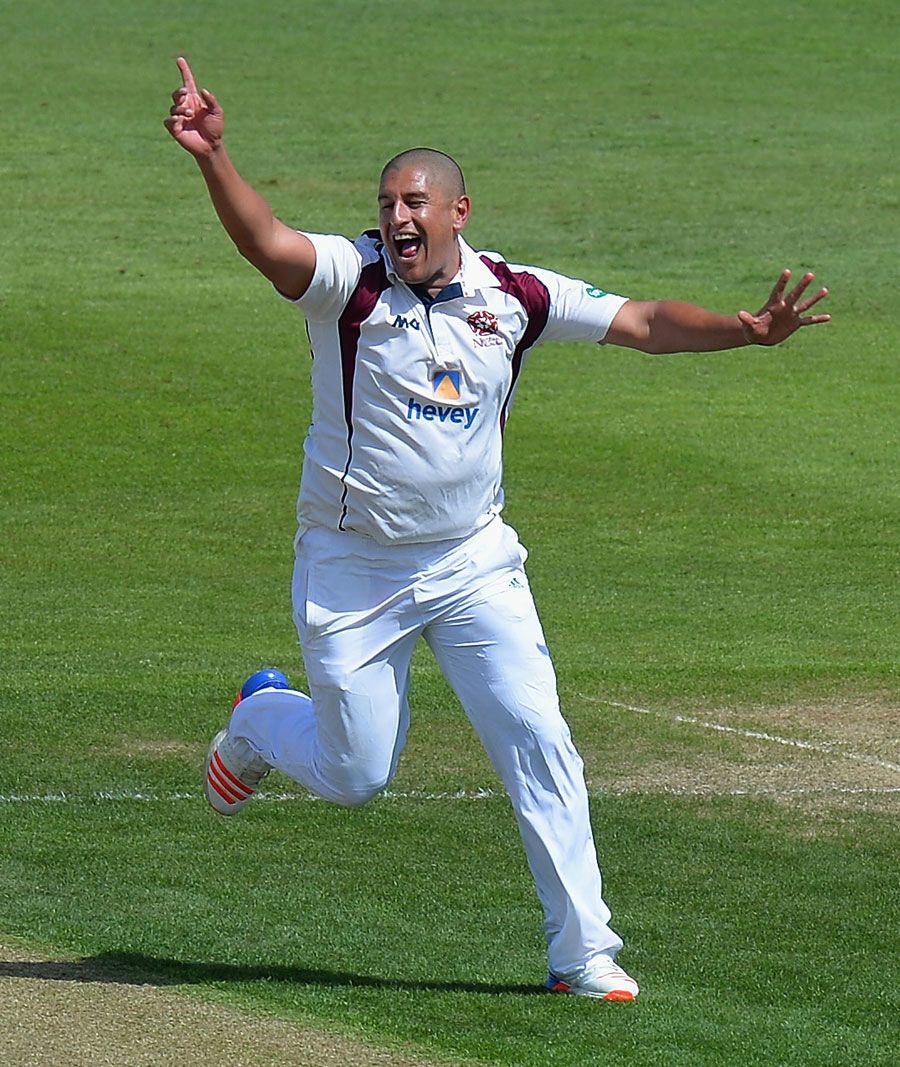 Rory Kleinveldt was in the wickets for Northamptonshire