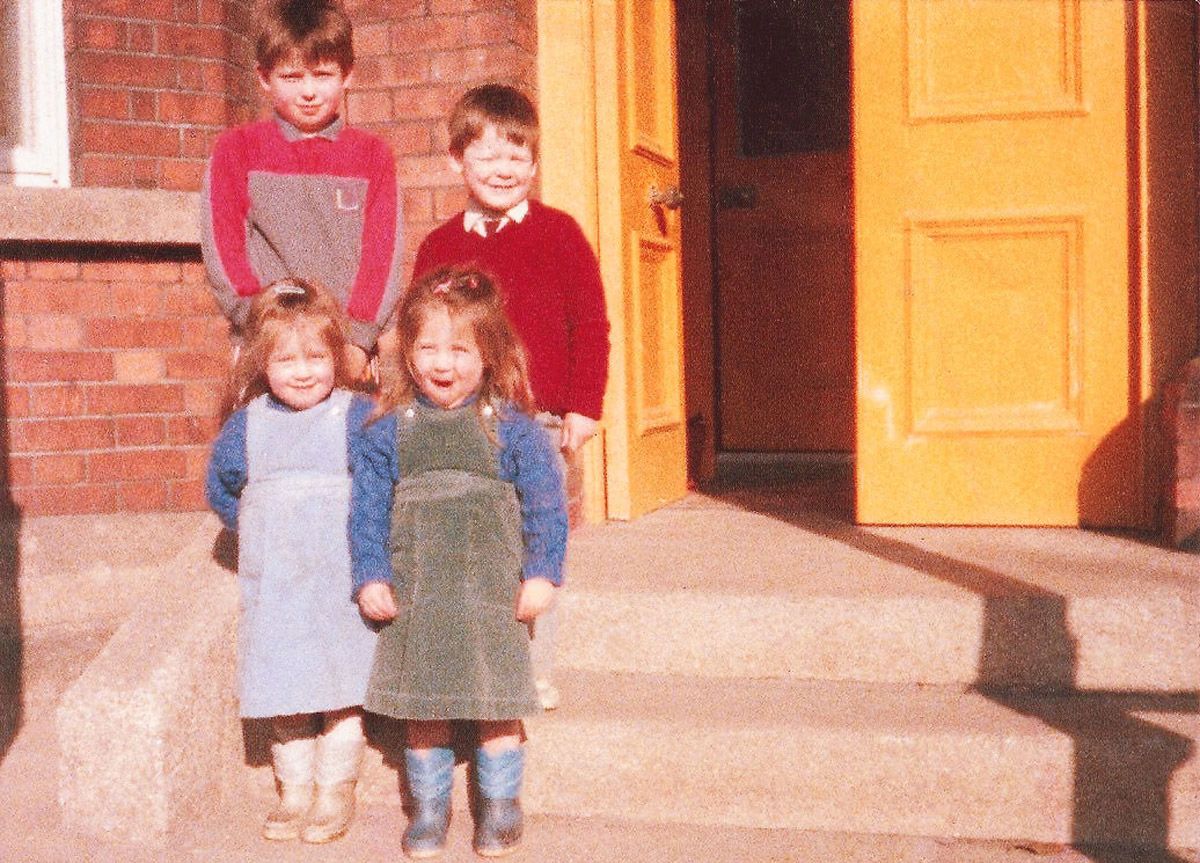 Ed, Dom, Isobel and Cecelia Joyce