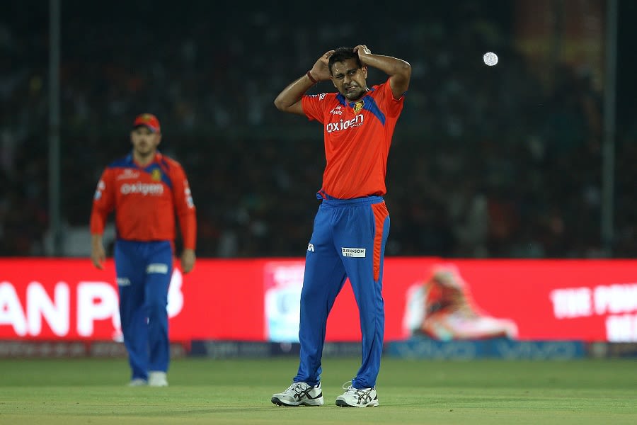 Gautam Gambhir was dropped by Dwayne Smith off Praveen Kumar in the third over