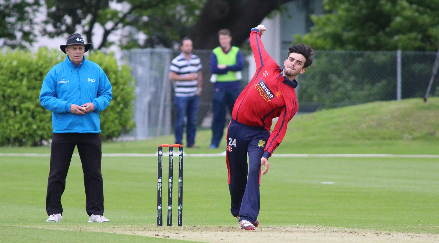 Rhys Palmer took three wickets