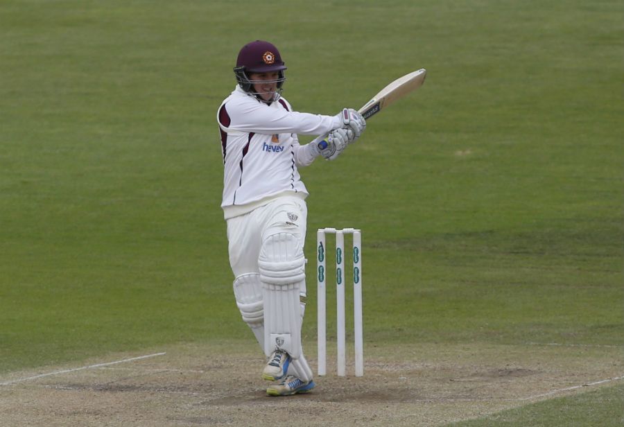 Rob Newton's century led Northamptonshire's rearguard
