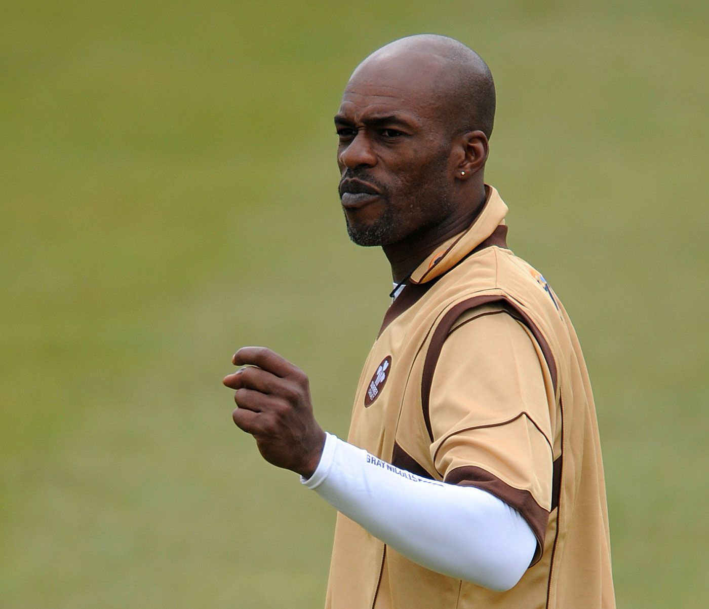 Chris Lewis during his Surrey comeback