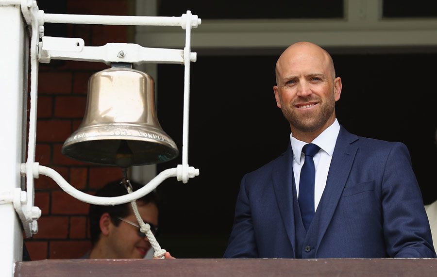 Matt Prior rang the five-minute bell