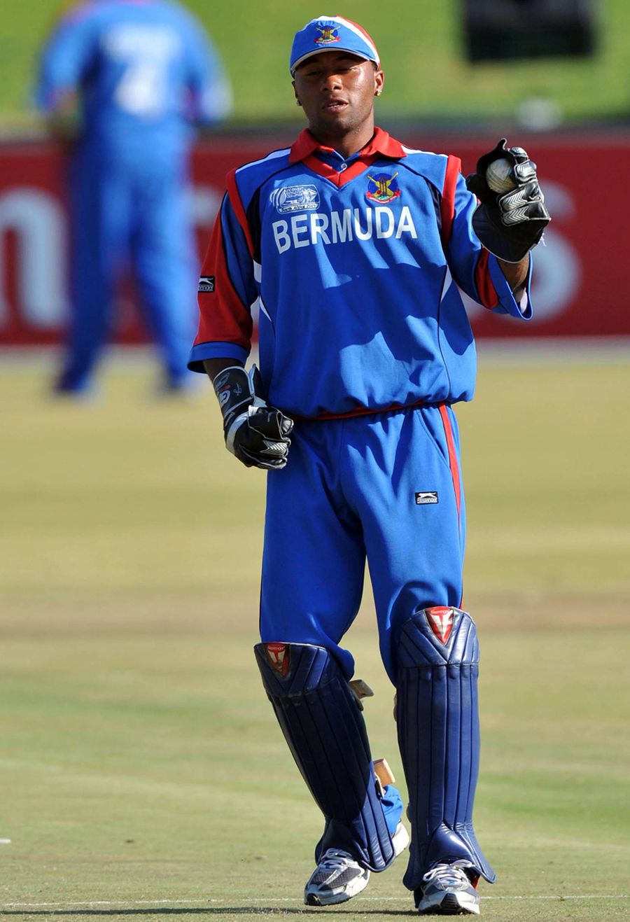 Fiqre Crockwell collects the ball
