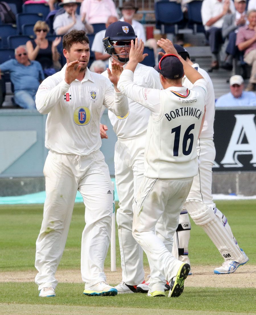 Ryan Pringle struck twice in consecutive overs