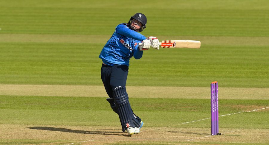 Fabian Cowdrey in action for Kent