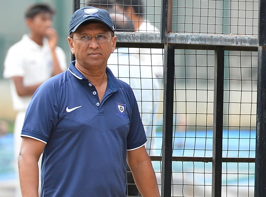Former India wicketkeeper Kiran More at the Indian team's training camp at the NCA