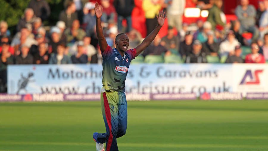 Sun stops play and Rabada shines on Kent debut