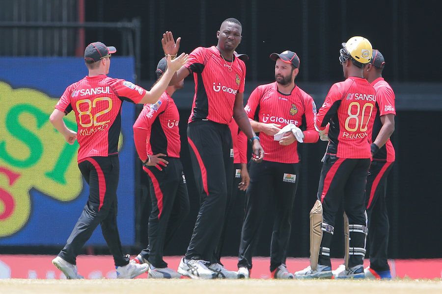 Sulieman Benn struck twice in his expensive four overs