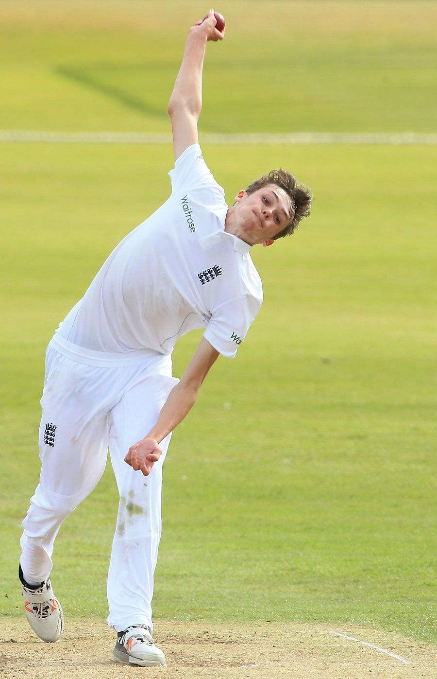 Josh Coughlin in delivery stride