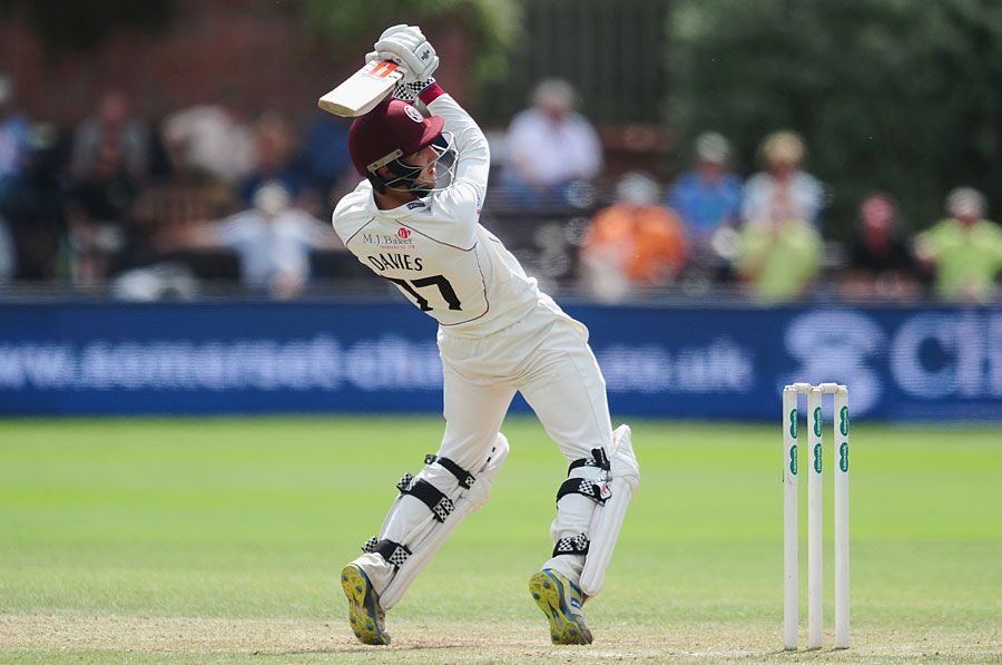 Ryan Davies was part of a lower-order rally