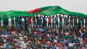 When Bangladesh strode onto the Test stage