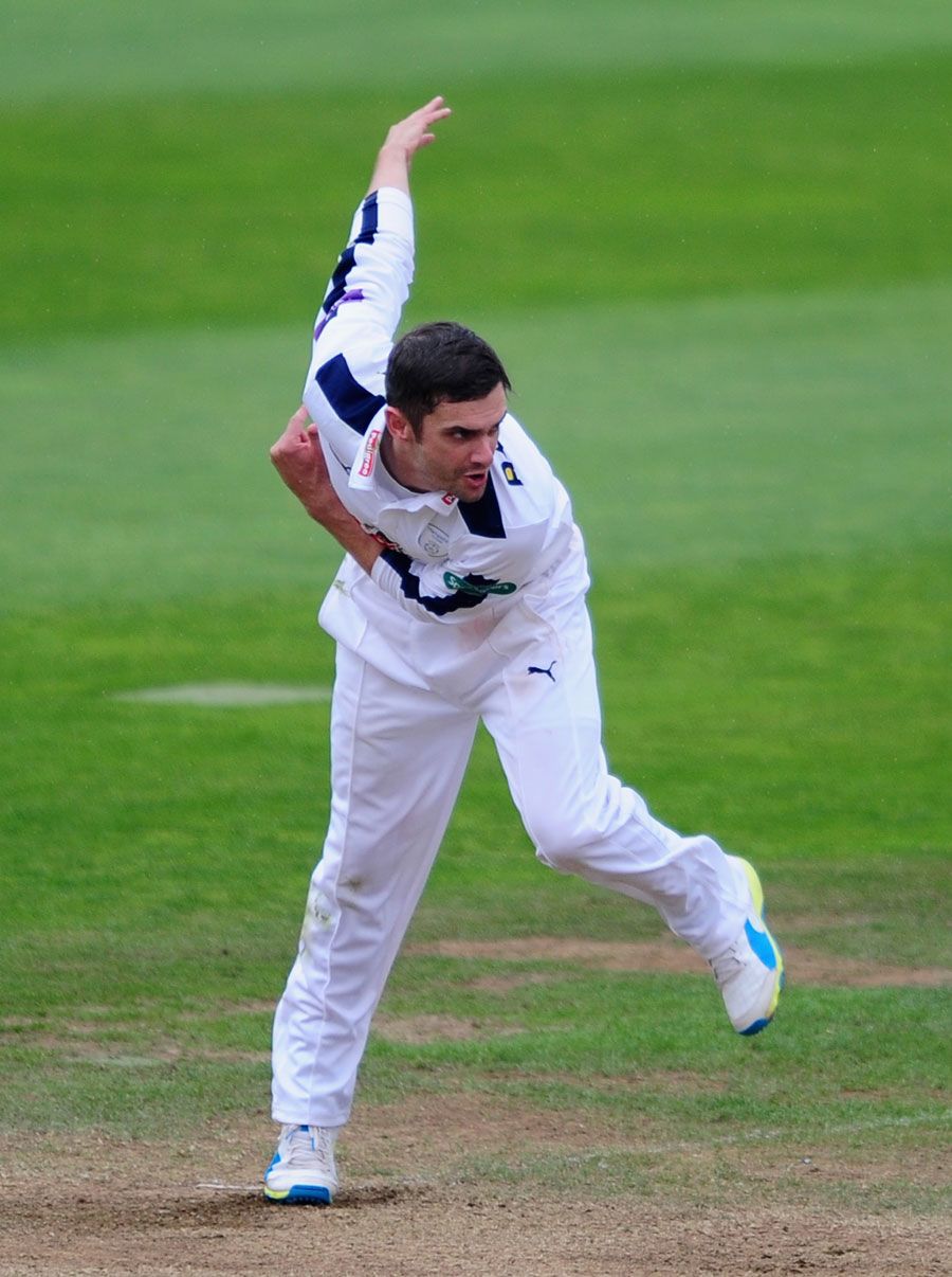 David Wainwright was making his Hampshire debut