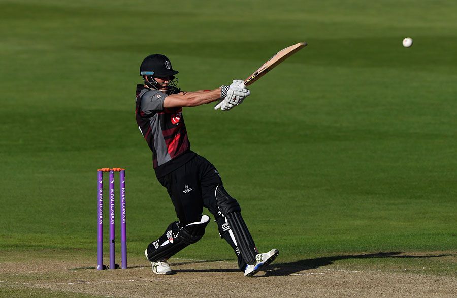 Ryan Davies gave Somerset a glimmer