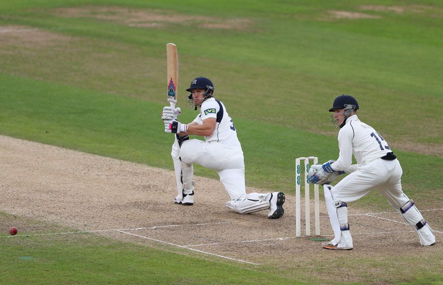 Nick Compton helped put on 94 for the third wicket