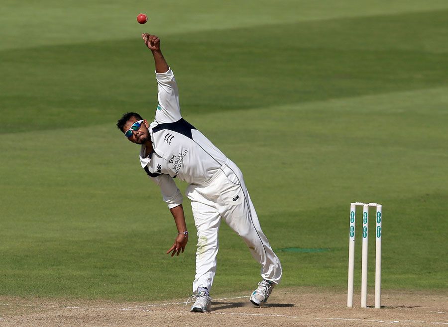 Ravi Patel picked up 2 for 54 on his first appearance of the season