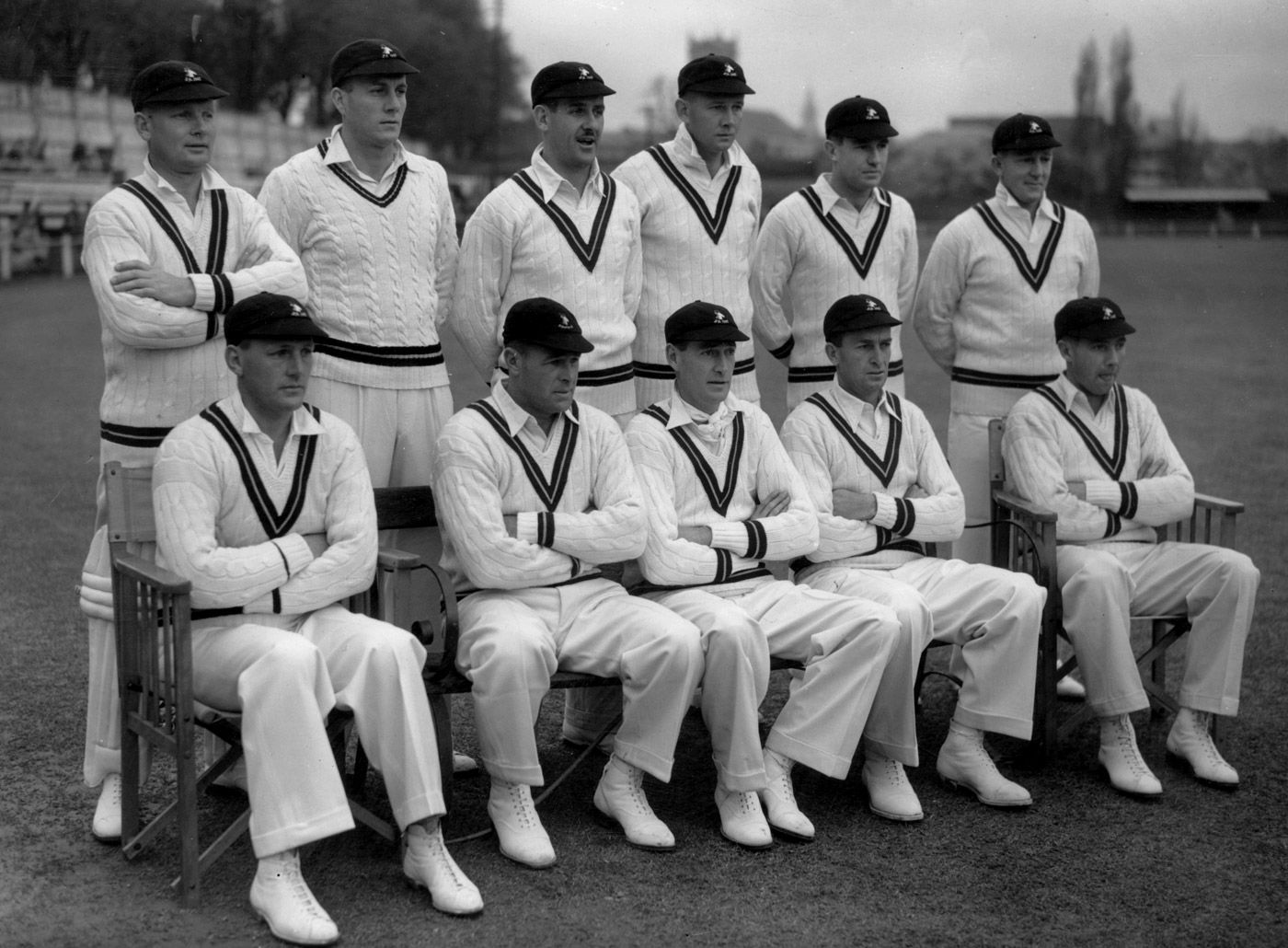 The South African squad playing the tour opener in Worcester