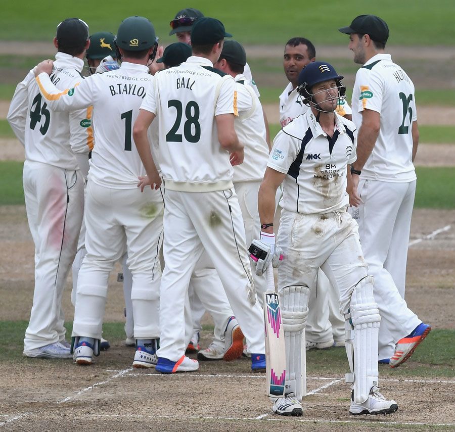 Nick Compton was run out for 63