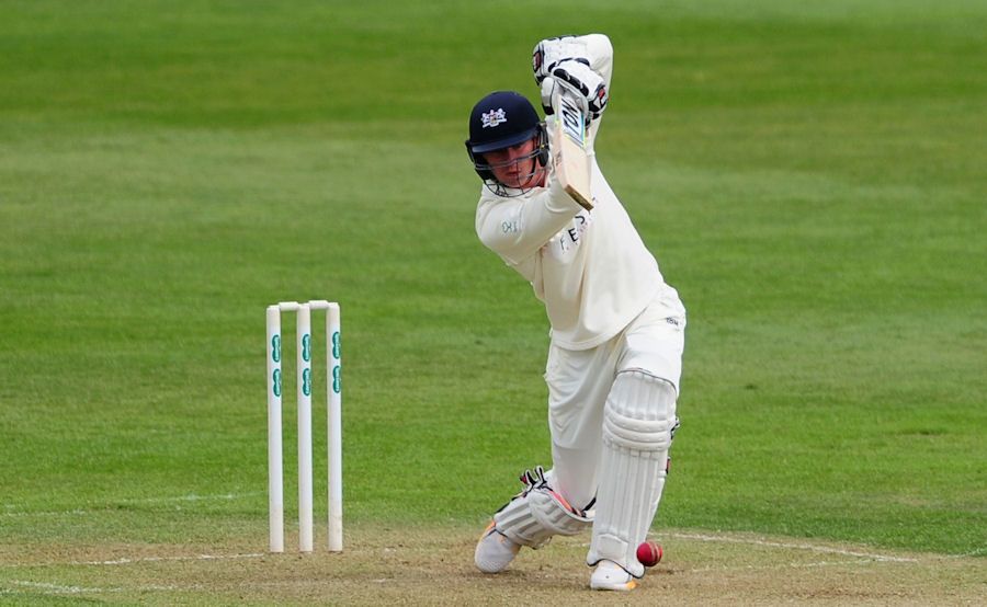 George Hankins bats for Gloucestershire