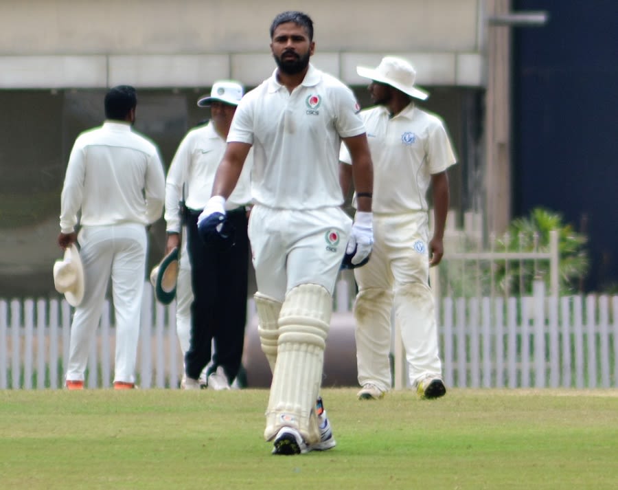 Ashutosh Singh became the first-ever centurion for Chattisgarh in the Ranji Trophy
