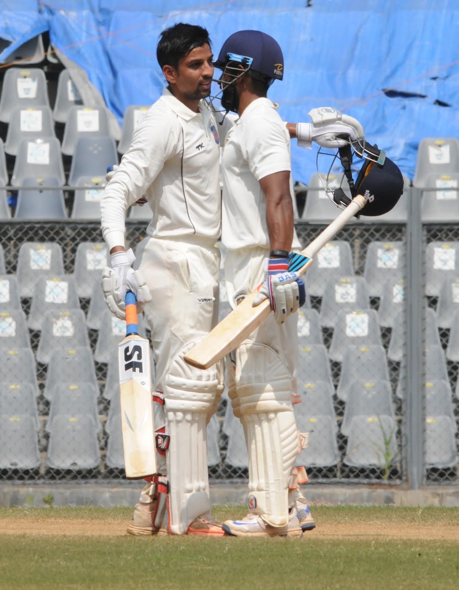 Swapnil Gugale and Ankit Bawne shared the highest partnership in Ranji Trophy history