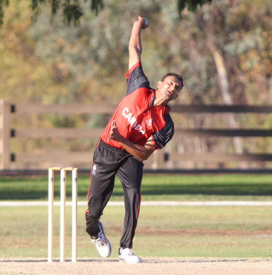 Cecil Pervez took 3 for 42