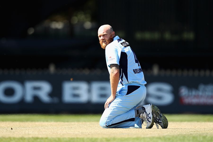 Doug Bollinger took three Victoria wickets