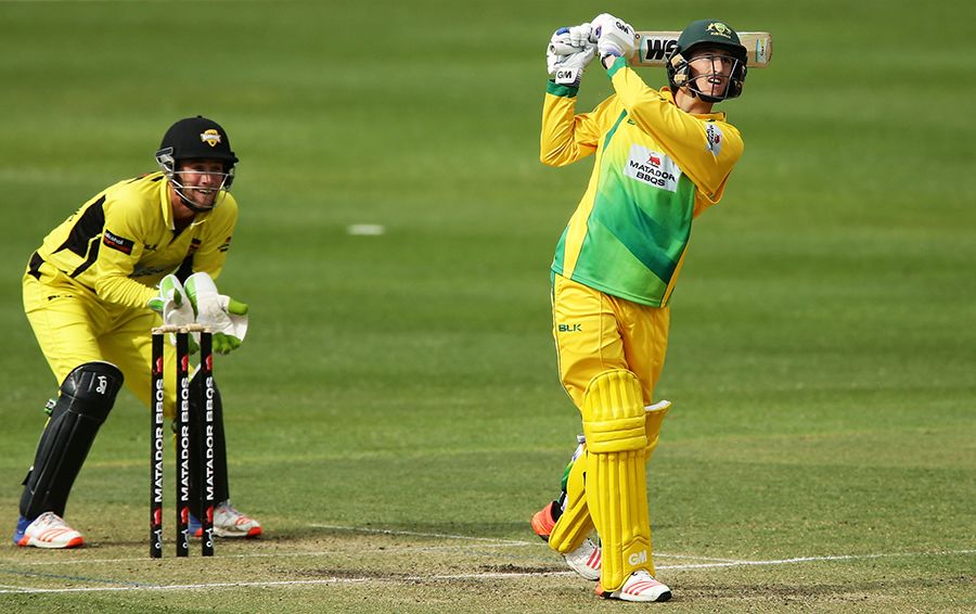 Jake Carder slammed 43 off 18 balls
