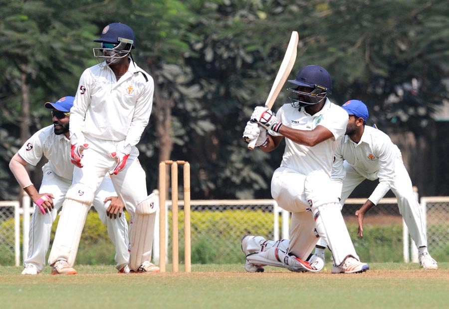 Amit Verma sweeps en route to his century