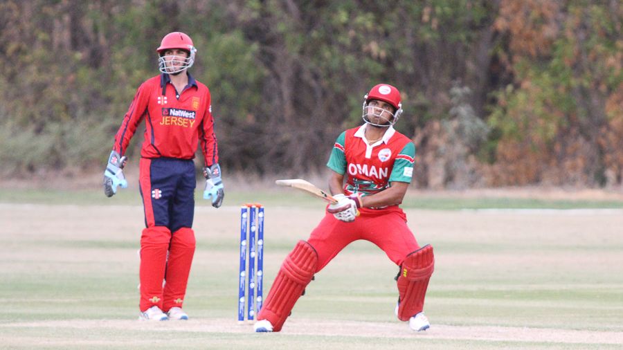 Ajay Lalcheta pulls to midwicket