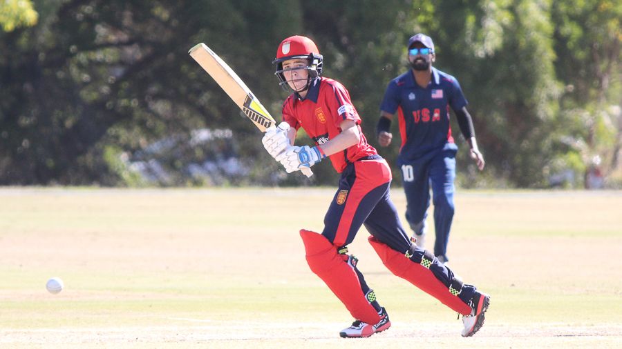 Harrison Carylon clips through the leg side
