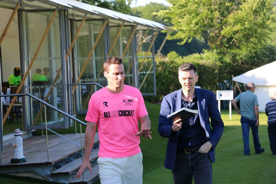 Simon Jones with Jon Hotten