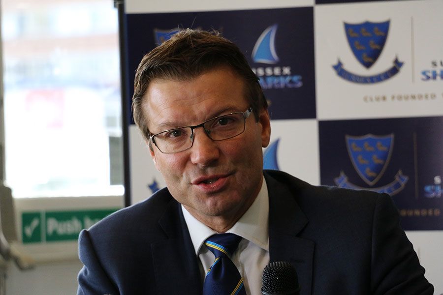Rob Andrew, chief executive of Sussex