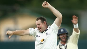 Holland five-for bundles out Tasmania