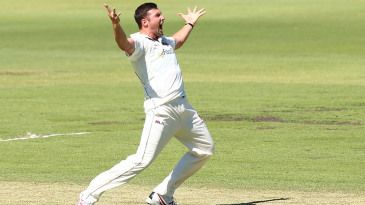 Queensland seamers skittle Tasmania for 150