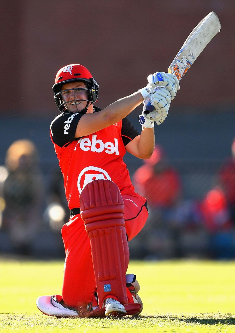 Kris Britt hits out during her knock of 51 off 49