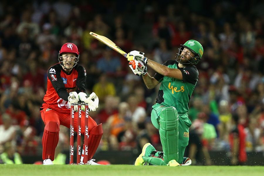 Rob Quiney hits a slog sweep