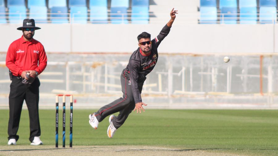 Imran Haider finished with figures of 1 for 38