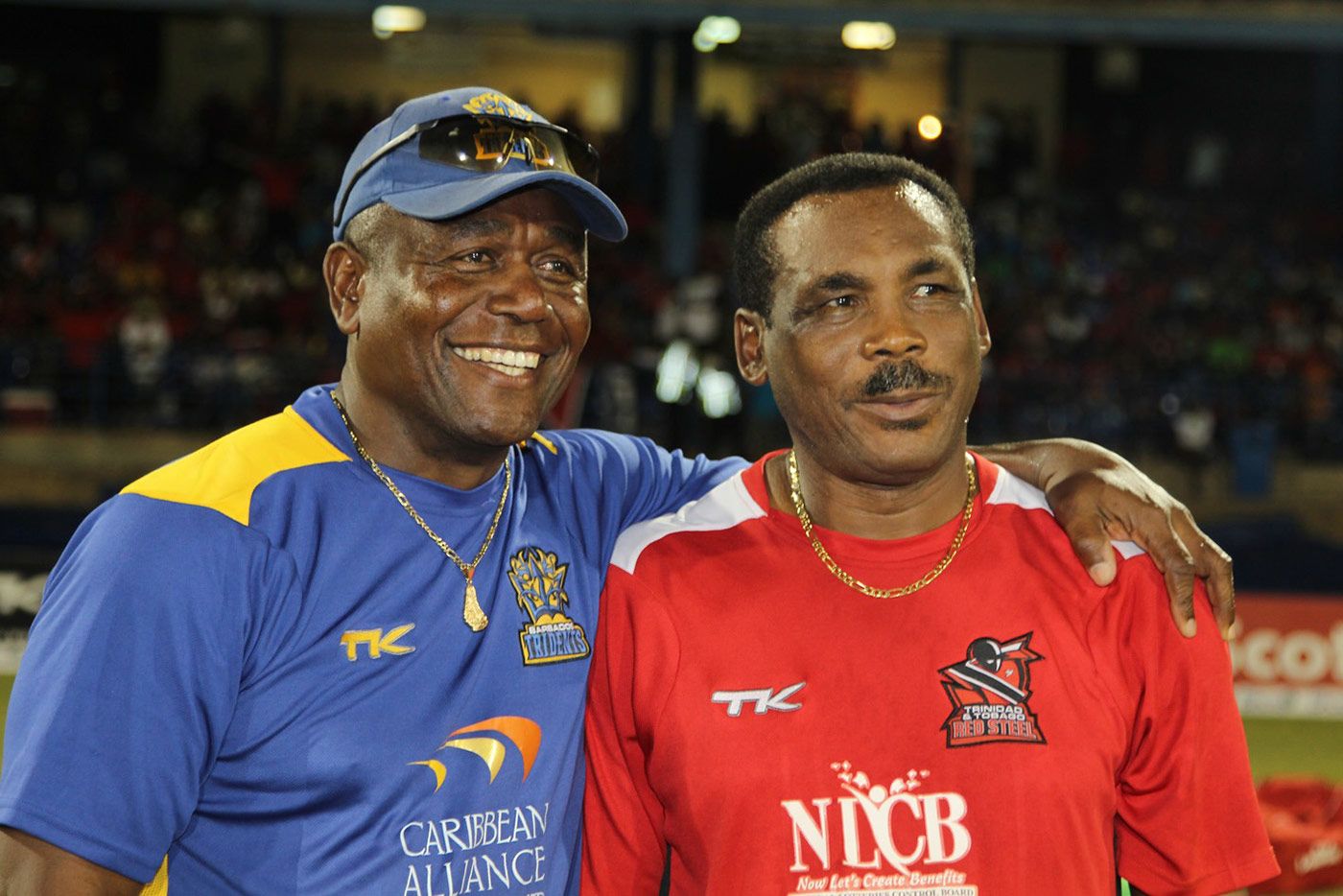 CPL coaches Desmond Haynes and Gordon Greenidge