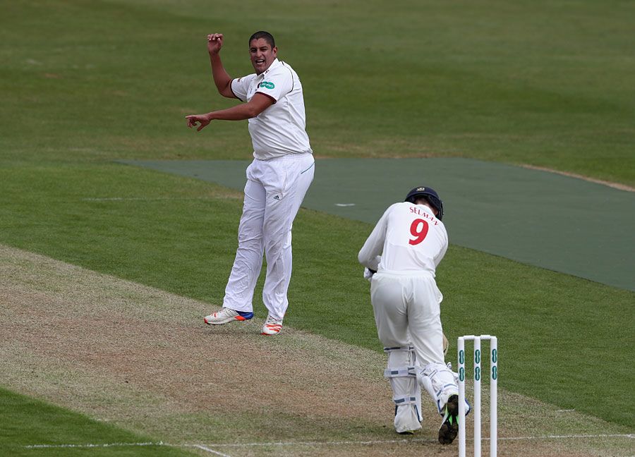 Rory Kleinveldt began the demolition job on Glamorgan's batting order