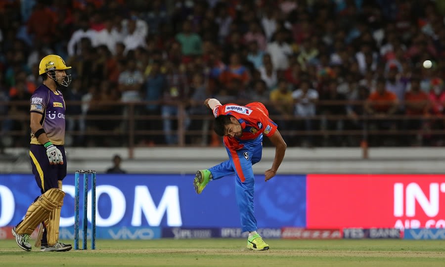 S Kaushik's loose balls were punished by the Knight Riders openers