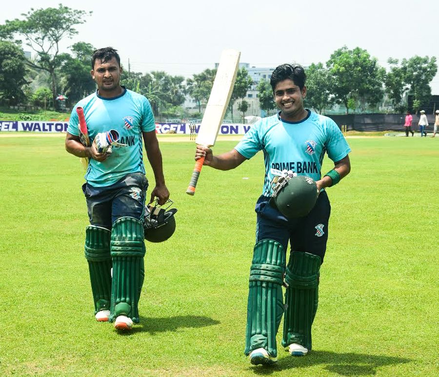Al-Amin notched up his highest List-A score of 106