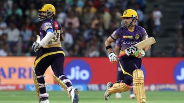 Robin Uthappa 88*, Gautam Gambhir 61* lead India Maharajas to first win of the tournament