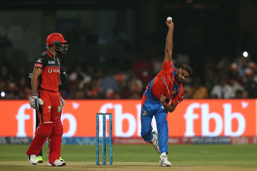 Nathu Singh delivered an economical first over