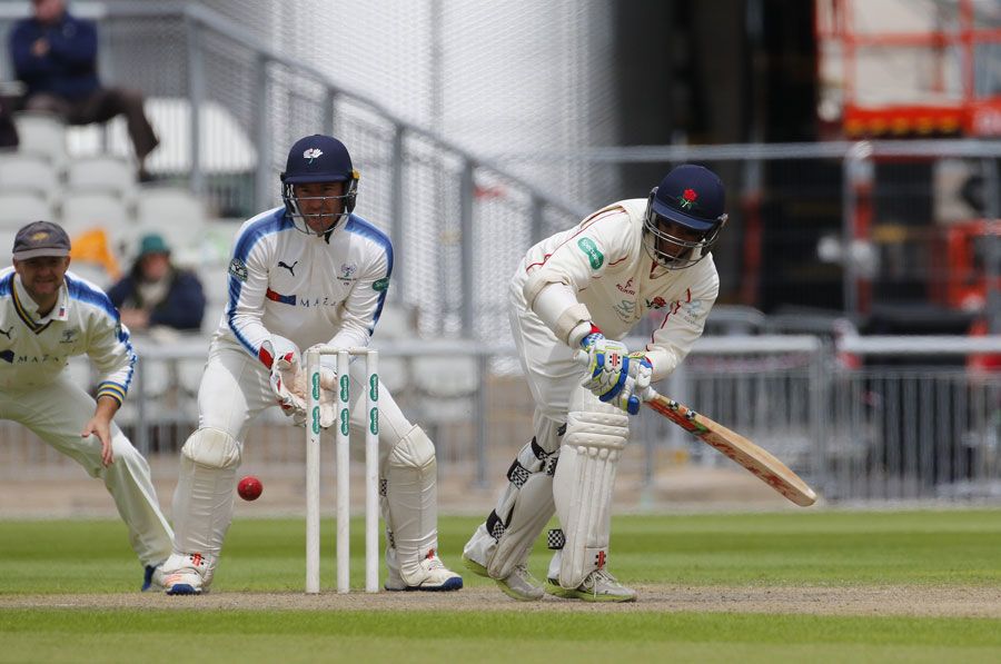 Shivnarine Chanderpaul held back the tide once again