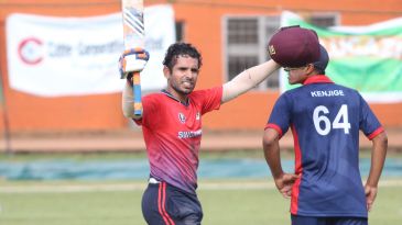 Mutreja hundred lifts Singapore into tie for first